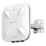 RG-RAP6260(H) - Punto de Acceso Mesh Wi-Fi 6 / Banda Dual 5.95 Gbps / MU-MIMO 4x4 / Omnidireccional 360° / Puerto 2.5G PoE y SFP / Exterior Industrial