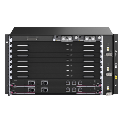 DS-P8000-X7 - Chassis OLT / 7 Slots de Servicio / 160 Gbit/s por Slot / GPON 2.5G + XGS-PON 10G / Split 1:256 / Dual Control Redundante / L2+L3 Avanzado