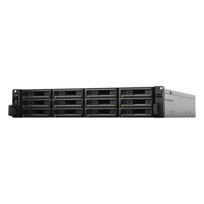 RS3621RPXS - Synology RackStation RS3621RPXS servidor NAS o de almacenamiento Servidor de almacenamiento Bastidor (2U) Intel® Xeon® D-1531 8 GB DDR4 Negro