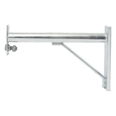 LP-BDE040 - Brazo de Extensión para Fibra Óptica / 40 cm (15.7 in) / Acero Galvanizado en Caliente / 2 kg / Compatible con Herrajes Tipo J / ADSS y Mini-ADSS