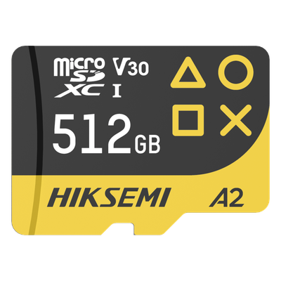 HS-TF-G3/512G - Memoria microSDXC / 512 GB / Lectura 200 MB/s / Escritura 150 MB/s / V30 U3 A2 / Gaming / NAND TLC