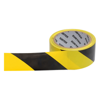 SYS-138060 - Cinta de Señalización / Adhesivo Acrílico / Espesor 0.105 mm / Ancho 48 mm / Largo 18 m / Colores Amarillo-Negro / Alta Visibilidad