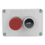 XBS-SW-23 - Botonera de Control / Doble Canal / IP40 / Contactos NC/NO / -20 a 50 °C / Barreras y Operadores Vehiculares