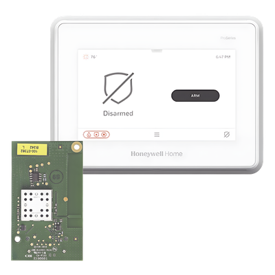 PROA7MWIFI - Panel de Alarma Inteligente / Pantalla Táctil 7 pulgadas / Wi-Fi Integrado / 127 Zonas Inalámbricas / 78 Dispositivos Z-Wave / 4 Particiones