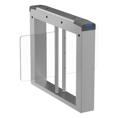 AP-8000HD - Carril Central para Torniquete Swing / Ancho 90 cm / Exterior / Acero Inoxidable SUS304 / 4 Pares Sensores IR / 20-60 Personas/Minuto / -20°C a 65°C