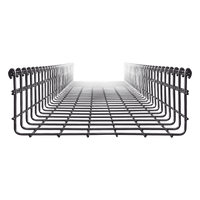MG-50-445EZ - Charola Tipo Malla / 116 mm Peralte / 300 mm Ancho / 3 m Tramo / 9.84 ft / Electro Zinc / 554 Cables Cat6