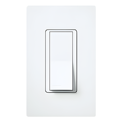 CA-1PS - Interruptor unipolar Claro / 15 A / 120/277 V~ 60 Hz / tipo paleta / sin neutro / placa de pared se vende por separado