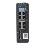 RG-NIS2100-8GT2SFP-HP - Switch Industrial PoE+ / 8 Puertos Gigabit / 1 PoE++ 60W / 7 PoE+ 30W / 2 SFP Uplink / 300W Total / Capacidad 20 Gbps / Layer 2