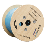 2MMOM4PVCAQUA - Fibra Óptica Multimodo OM4, 2 mm, Simplex, Tight Buffer, 900 micras, Color Aqua, Precio Por Metro, (Hasta 2000 Metros en un Solo Tramo de Cable)