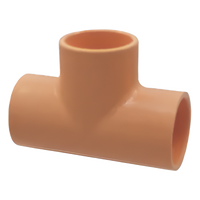 ASD-V5011-007 - Adaptador Tipo T / ¾ pulgada / Tubería de Aspiración / CPVC Blazemaster / UL / NFPA 72