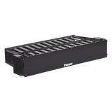 WMPH2E - Organizador de Cables Horizontal / Doble Frontal y Posterior / 2UR / 19in / Con Tapa Extendida