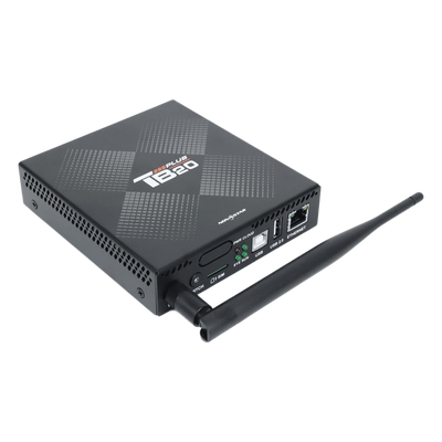 TB20PLUS - Reproductor Multimedia LED / Carga 650,000 Píxeles / Decodificación 4K H.265 / Wi-Fi + Ethernet Gigabit / Android 10 / Audio Estéreo 48 kHz