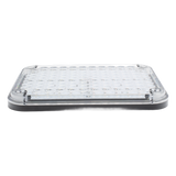 XLTE515WV2 - Luz de Advertencia LED / 104 LEDs / 9x7" / 12 VCC / Montaje Permanente / 2 Patrones de Destello