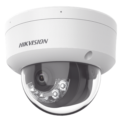 DS-2CD1123G2-LIU - Cámara Domo IP / 2 Megapixel / Dual Light 30 m (98.4 ft) / Lente 2.8 mm / 103° FOV / IK08 / IP67 / PoE