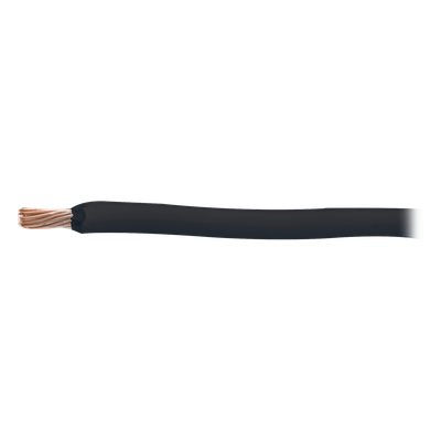 SLY-296-BLK - Cable Eléctrico THW-LS / Calibre 8 AWG / 19 Hilos / 8.37 mm² / 90°C Seco / 75°C Mojado / Color Negro / Venta por Metro