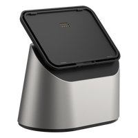 CPAD-MULT-STAND - Base Multifuncional / Giro 95° / Puertos RJ45 + USB-A x2 / Alimentación 12V DC / Quick Lock / POGO PIN Magnético / Compatible 3 Tamaños
