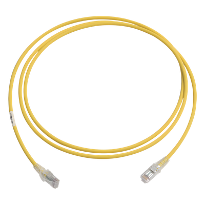 MC6-07-05 - Patch Cord Cat6 UTP / CM-LS0H / 2.13 m (7 ft) / 26 AWG / 250 MHz / PoE++ / Amarillo