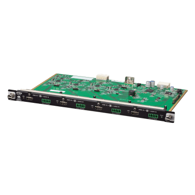 VM7824 - Tarjeta de entrada HDMI / 4 puertos / True 4K UHD 4096x2160@60Hz / 18 Gbps / HDCP 2.2 / Intercambio en caliente