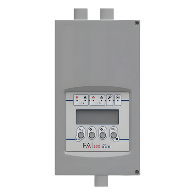 INFXIN1GFA100 - Detector de humo por aspiración / 2 canales independientes / Doble luz IR+azul / 100 m (328 ft) alcance / Clase A-B-C configurable