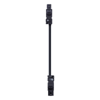 CELC1001TBUL - Cable de Unión para Lámparas LED / Conexión en Cadena / 60 cm / 3 Polos 10 A / 100-240 V AC / Conectores Clic Sin Herramientas
