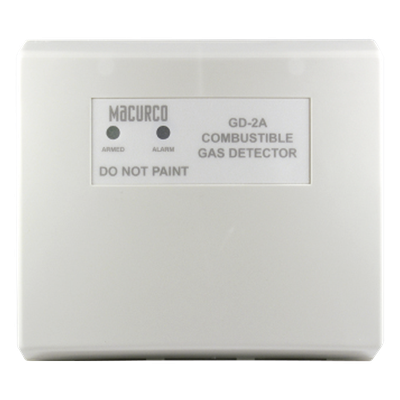 GD-2A - Detector de Gas Combustible / Metano y Propano / UL 2075 / 0 a 50 °C / 4.5 x 5 x 1.6 in