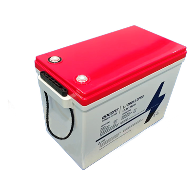 LI280A12PRO - Batería de Litio de Ciclo Profundo / 12.8 Vcc 280 Ah (3.58 kWh) / LiFePO4 / 6000 Ciclos / Descarga 140 A / Carga Rápida 100 A / BMS con Corte a 11.2 V