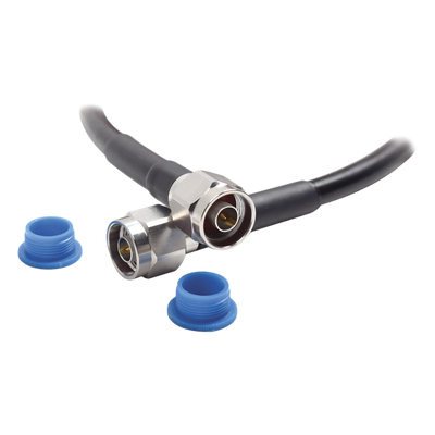 LP-NM-NM-60 - Jumper Flexible de Baja Pérdida para Equipos Inalámbricos hasta 7 GHz N-Macho a N-Macho, 60 cm (23.62 pulgadas)
