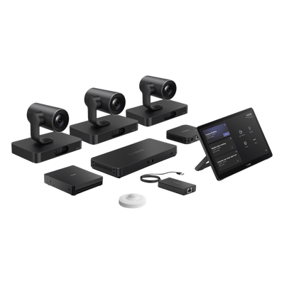 MVC-S98-C5U-004 - Sistema de Videoconferencia / Intel Ultra5 125H con NPU / Triple Cámara 20x Zoom Óptico / 9 Cámaras Multicámara / Compartición 4K/60fps / Panel Táctil 11.6' Full HD