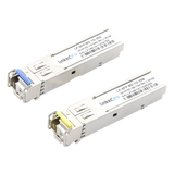 LP-SFP-BD-1G-20 - Transceptor Óptico SFP Bidireccional / Monomodo 1310 & 1550 nm / 1.25 Gbps / 1000BASE-BX / LC/UPC Simplex / DDM / Alcance 20 km (65,616 ft) / 2 Piezas
