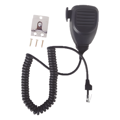 TX2001 - Micrófono para Radio Móvil / 6 Pines / Voltaje 1V a 10V / Base con Tornillos / Busca Rosca Integrada / -40°C a +70°C