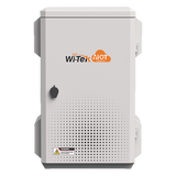 WI-IOTBOX02 - Gabinete Exterior IP55 / Acero SPCC 680 x 480 x 315 mm / Rieles DIN / 4 Placas Laterales / Microswitch