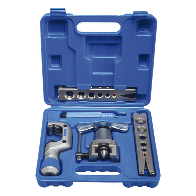 CT-809 - Kit de Herramienta de Abocardado / 6 Diámetros 1/4" a 3/4" / Metal Resistente / 1 kg / Compacto 330 x 120 x 230 mm / Automotriz y Refrigeración