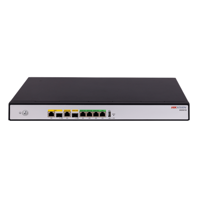 DS-3WG507G-SI - Router PoE+ / 8 Puertos Gigabit / 2 Puertos WAN / 1000 Mbps / 54VDC / 0.62×0.41×0.09 ft