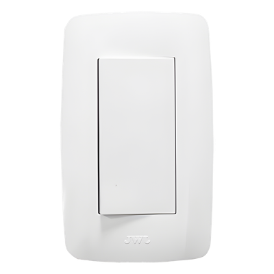 JTL-B72-01 - Apagador Sencillo de 127 V 10 A /Color Blanco.