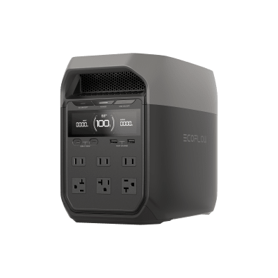 Ecoflow Estación de Energía / 1024 Wh LiFePO4 / 6 AC 1800 W EFD3