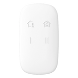 DS-PKF1-WB(B) - Control Remoto de Alarma / Armado y Desarmado / RF Bidireccional 433 MHz / Autonomía 3 Años / 16 g / -10°C a 55°C