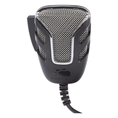 BC804NC - Micrófono de Mano para Radio CB / Cancelación Dinámica de Ruido / Impedancia 500 Ohm / Conector 4 Pines con Anillo de Seguridad / Respuesta 100-5000 Hz / ABS Resistente