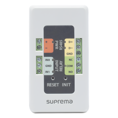 SIO2 - Módulo de Conexión Segura / RS-485 / Entrada Sensor de Puerta / Salida de Relé / 12 VCC 100 mA / 36 x 65 x 18 mm