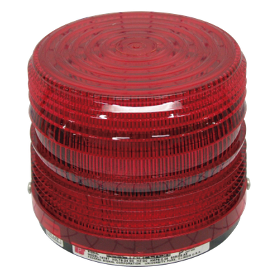 141ST-024-R - Luz estroboscópica Electraflash®, UL y cUL, 24 VCD, color Rojo