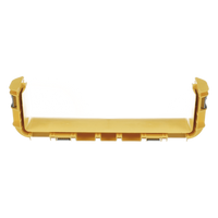FRBC12X4LYL - Acoplador Recto para Canaleta / 12 x 4 pulgadas (305 x 102 mm) / Sin Herramientas / ABS / Color Amarillo / 111.8 mm de Altura