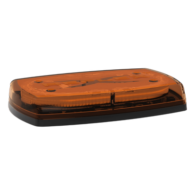 5540A - Minibar LED para Techo / 10 Pulgadas / 24 LED Ámbar / 35 Patrones de Destello / 12-24 VDC / Cobertura 360°