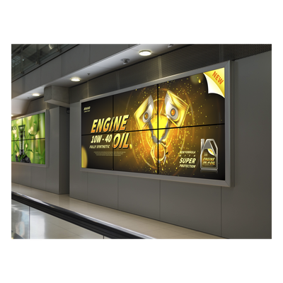 DS-CW3X2LUY-55/WM - Kit Videowall / 6 Pantallas 55" / Full HD 1920x1080 60Hz / Controladores 4K HDMI / Montaje Pared / Ángulo 178°