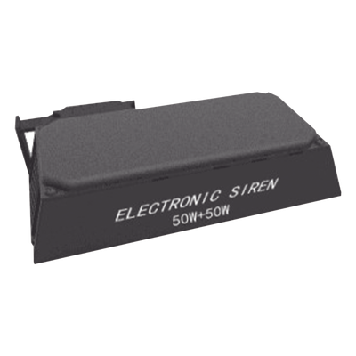 X100CM - Sirena compacta para motocicleta / 100 W / 112.3 dBA a 3.5 m / IP67 / 3 tonos + reserva