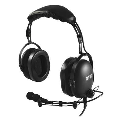 V4-10018 - Diadema Heavy Duty / Behind-the-Head / NRR 24 dB / Rango -30°C a +75°C / Compatible KENWOOD NX/TK Series