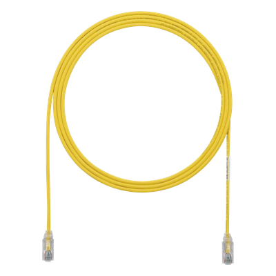 UTP28SP7YL - Cable de Parcheo Cat6 UTP / 28AWG Diámetro Reducido / 2.13 m (7 Pies) / Doble Clasificación CM/LSZH / Amarillo