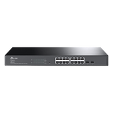 TL-SG2218 - TP-Link JetStream TL-SG2218 switch Gestionado L2/L2+ Gigabit Ethernet (10/100/1000) 1U Negro