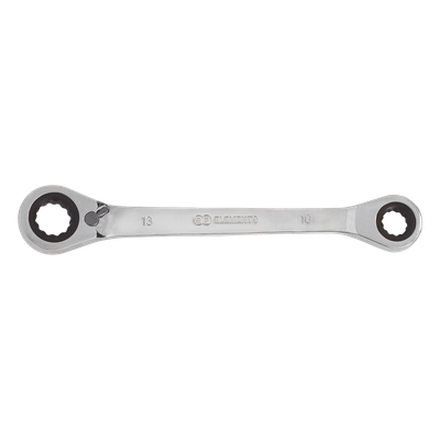 RRW1013 - Llave combinada / 13mm y 10mm / Trinquete / Acero cromado / 0.1 kg / 1.06 pulg
