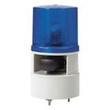 S125DML-WS-110220-B - Baliza LED con Sirena / 5 Tonos 105 dB / 4 Patrones Destello / 110-220 VCA / Azul / IP Industrial