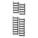 XG-FMS45B - Kit Dedos Gestión de Cables / Gabinetes 42-51 RU / Dedos 100 mm / Anchura Ajustable 600-800 mm / Puertas Traseras 80% Perforación / Conexión Eléctrica Sin Cables