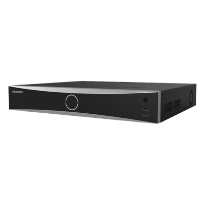 DS-7732NXI-K4(D) - [Acusearch] NVR 12 Megapixel (4K) / 32 canales IP / AcuSense (Evita Falsas Alarmas) / Reconocimiento Facial / 4 Bahías de Disco Duro /  HDMI en 4K / Alarmas I/O